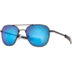 AO Original Pilot Sunglasses, Black Frame, 52 mm SunFlash Blue Mirror AOLite Nylon Lenses, Bayonet Temple, Polarized, 738921564775