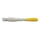 Apex Tinsel Tube 1.5" Yellow/White 10pk