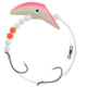Apex Tackle Waly A Plug Glow Pink 1.5in
