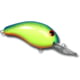 Bandit 200 Series Crankbait 2in 1/4oz Chartreuse Blue Back