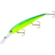 Bandit Walleye Deep Plug 5/8oz 4 3/4in Chartreuse Blue Back