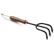 Barebones Cultivator Hand Tool Wooden Handle Heat-Treated Stainless Steel Blade