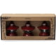 Barebones Edison Mini Lantern 3 Pack Red