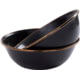 Barebones Enamel Bowl Set Charcoal