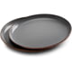 Barebones Enamel Deep Plate Set - Set of 2 Slate Gray