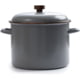 Barebones Enamel Stock Pot Slate Gray