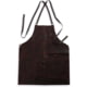 Barebones Tradesman Leather Apron 32.75 in Full-Gra in Water Buffalo Leather
