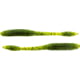 Bass Assassin BANG Lures Litl Tapper 4.5in 12 per Pack Watermelon/Red Glitter 4.5
