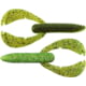 Bass Assassin BANG Lures Woopah Craw 4in 7 per Pack Green Pumpkin/Chart. Silver Glitter 4