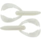 Bass Assassin BANG Lures Woopah Craw 4in 7 per Pack Pearl 4