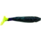Bass Assassin Crappie Dapper Swimbait 2in 10 per Pack Junebug/Chartreuse Tail 2