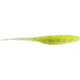 Bass Assassin Lures Shad 5in 8 per Pack Limetreuse Ghost 5
