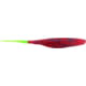 Bass Assassin Lures Shad 5in 8 per Pack Plum/Chartreuse Tail 5