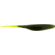 Bass Assassin Lures Shad 5in 8 per Pack Watermelon Seed/Chartreuse Tail 5