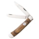 Bear and Son Knives Large Trapper Folding Knife 3.25in 1095 Carbon Steel Walnut Handle