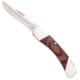 Bear and Son Knives Lockback Folding Knife 2.75in 440 Stainless Steel Rosewood Handle