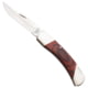 Bear and Son Knives Professional Lockback Folding Knife 3.75in High Carbon Stainless Steel Clip Point Rosewood Handle