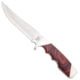 Bear and Son Knives Trophy Hunter Fixed Blade Knife 4.38in 440 Stainless Steel Skinner Rosewood Handle