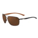 Berkley BER002 Sunglasses Black Frame Copper Lens
