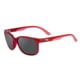 Berkley BER004 Sunglasses - Womens Crystal Red Frame Grey Lens