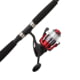 Berkley Big Game Spinning Combo Black/White/Red 50