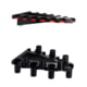 Berkley Space Saver 13 Rod or Combo Rack Black/Red