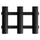 Berkley Tube Rod Rack Black