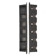 Berkley Vertical 6 Rod Rack Black