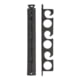 Berkley Wall and Ceiling 6 Rod or Combo Rack Black