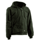 Berne Original Washed Hooded Jacket - Quilt Lined-  - Mens, Moss, Large HJ375MGNR440