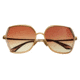 Bertha Remi Sunglasses - Womens, Gold Frame, Brown Polarized Lens, Gold/Brown, One Size, BRSBR034LB