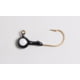 Betts Spin Jighead 1/16 oz Black/White Eye 10/Pack