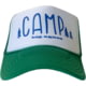 Big Agnes Camp Foam Front Trucker White/Kelly Green One Size