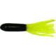 Big Bite Baits Crappie Tube Tube 10 1.5in Black/Chart