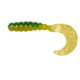 Big Bite Baits Fat Grub Curl Tail Grub 10 2in Tractor Green