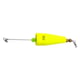 Billy Bay Low Country Lightning Brass Weighted Click Clacker 3in Popping Float Yellow 1Pk