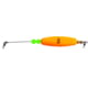 Billy Bay Low Country Lightning Brass Weighted Click Clacker Rig 3in Cigar Orange 1Pk