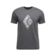 Black Diamond Engineered Diamond Short Sleeve Tee - Men's Anthracite Small