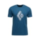 Black Diamond Engineered Diamond Short Sleeve Tee - Men's Indigo Medium