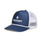 Black Diamond Flat Bill Trucker Hat Indigo/White Eqpmnt for Alpnst One Size