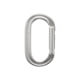 Black Diamond Oval Keylock Carabiner Polished One Size