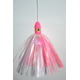 Blue Water Candy Mini Jag 6in 5/8oz Pink/White Skirt/Pink Head
