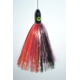 Blue Water Candy Mini Jag 6in 5/8oz Red/Black Skirt/Black Head