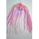 Blue Water Candy Ribbon Fish/Dredge Skirt 6 1/2in Pink