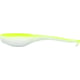 Bobby Garland Baby Shad SwimR Soft Bait 15 1/4in Bone White/Chartreuse