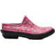 Bogs Patch Clog Bees - Women's Fuchsia 9