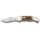 Boker USA Stag Lock Blade Folding Knife