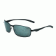 Bolle Key West Sunglasses, Matte Black Frame, Polarized TNS Gun Oleo AF Lens, 11795