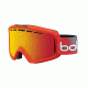Bolle Nova II Goggles, Matte Red Gradient Frame, Fire Orange Lens, 21469