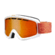 Bolle Nova II Ski/Snowboard Goggles,Matte White and Orange Frame,Fire Orange Lens 21076